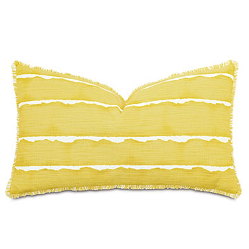  15X26 MEYER MINI FRINGE DECORATIVE PILLOW