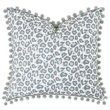 ˿ 24X24 LIESL BALL TRIM DECORATIVE PILLOW