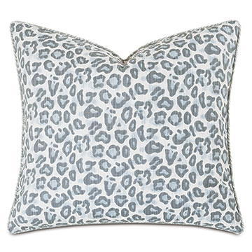 ˿ 22X22 LIESL LEOPARD PRINT DECORATIVE PILLOW