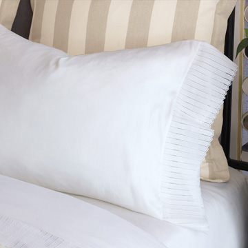 Abingdon White Pillowcase 