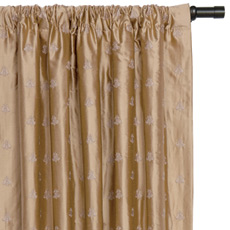 Josephine Embroidered Silk Window 