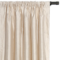 Rainier Embroidered Silk Window 