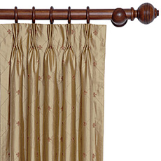 Rainier Embroidered Silk Window 