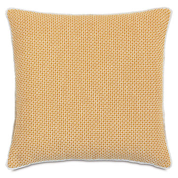  22X22 WILDER HONEYCOMB WOVEN DECORATIVE PILLOW