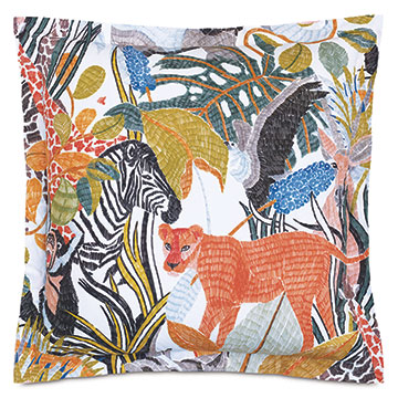  24X24 WILDER JUNGLE DECORATIVE PILLOW