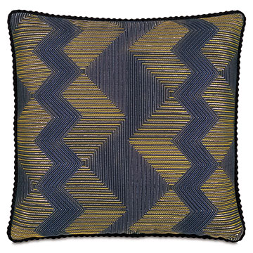  22X22 ELEKTRA GEOMETRIC DECORATIVE PILLOW