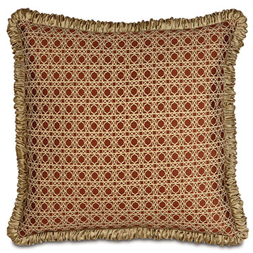 ͽ 27X27 RAVELLO SPICE EURO SHAM