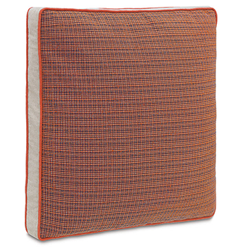 ά 27X27X3 FLECK TANGERINE EURO SHAM