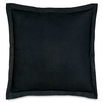  27X27 RESORT BLACK EURO SHAM