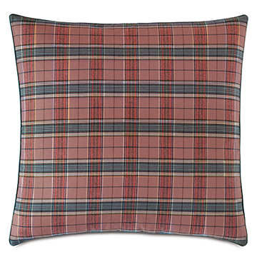 ػ 27X27 KILBOURN PLAID EURO SHAM