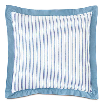  27X27 HULLABALOO STRIPED EURO SHAM