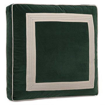  27X27X3 ESMERALDA VELVET EURO SHAM