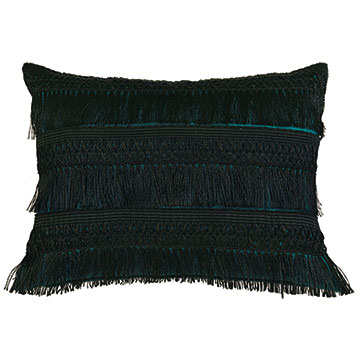  16X22 FREYA FRINGE DECORATIVE PILLOW