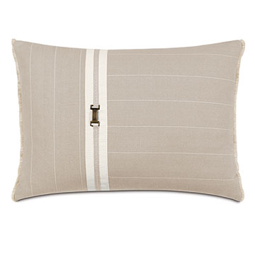  16X22 KELSO BUCKLE DECORATIVE PILLOW