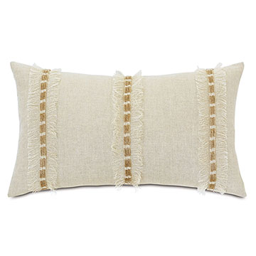  13X22 KIMAHRI FRINGE DECORATIVE PILLOW