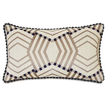  13X22 KIMAHRI EMBROIDERED DECORATIVE PILLOW