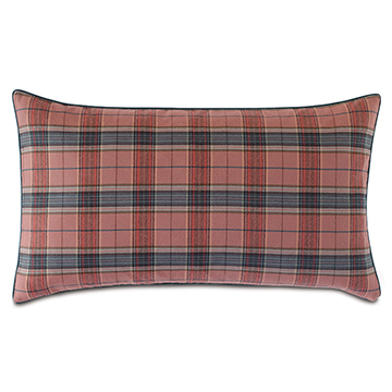  15X26 KILBOURN PLAID DECORATIVE PILLOW