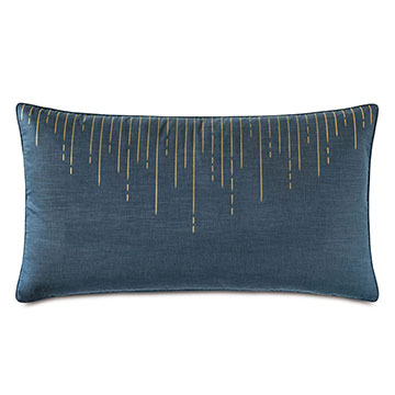 ɯ 21X37 TABITHA METALLIC DRIP KING SHAM