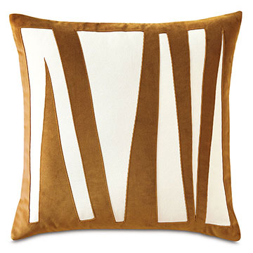  20X20 MEDARA LASERCUT VELVET DECORATIVE PILLOW