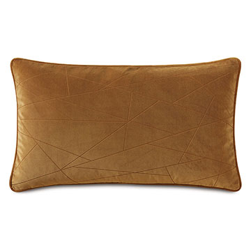  15X26 MEDARA LASERCUT VELVET DECORATIVE PILLOW