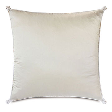  24X24 MARCEAU MARBLE WELT DECORATIVE PILLOW