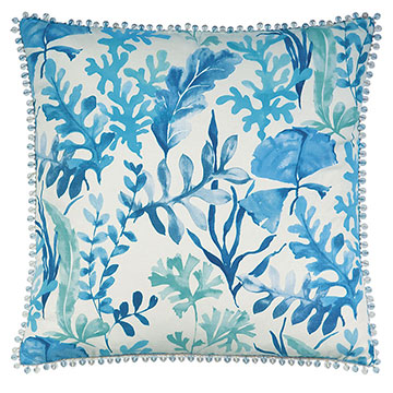 ƥ 27X27 OLYMPIA AZURE EXTRA EURO SHAM