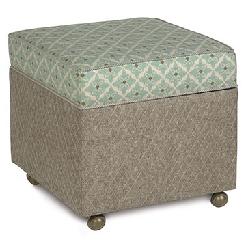 ά 19X19X20 ARLO ICE STORAGE BOXED OTTOMAN