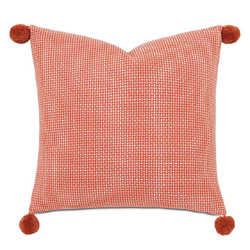 ˹ 22X22 PHINEAS CROSSHATCH DECORATIVE PILLOW