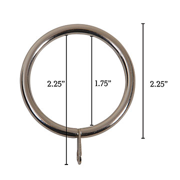 ȡͭɫ 2.25X2.25 METALLO NICKEL STANDARD RING