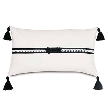 Ī 15X26 BALDWIN WHITE W/TASSELS