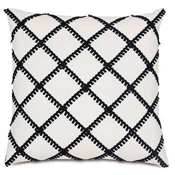 Ī 20X20 BALDWIN WHITE W/TRELLIS DESIGN