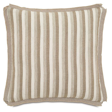 ϣ˹ 18X18 LINUM NATURAL W/BUTTERFLY PLEATS