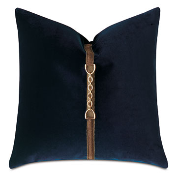  20X20 STEEPLECHASER VERTICAL BUCKLE DECORATIVE PILLOW