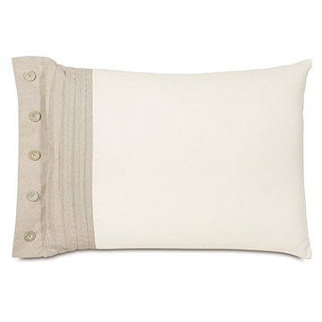 Ưľ 20X27 FILLY WHITE STANDARD SHAM LEFT