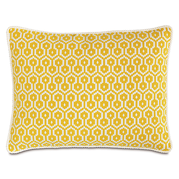  20X27 ZUNI LEMON STANDARD SHAM