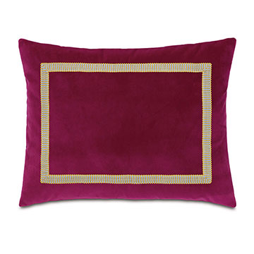 ȵ˹ 20X27 PLUSH RASPBERRY STANDARD SHAM