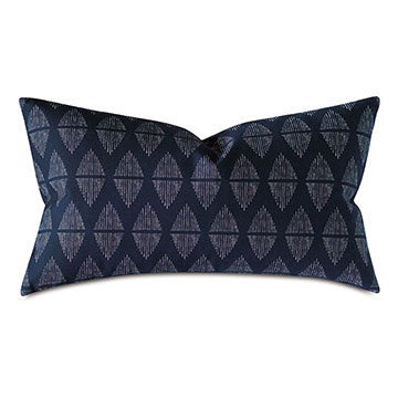 ն 13X22 BRIDGEHAMPTON GEOMETRIC PRINT DECORATIVE PILLOW