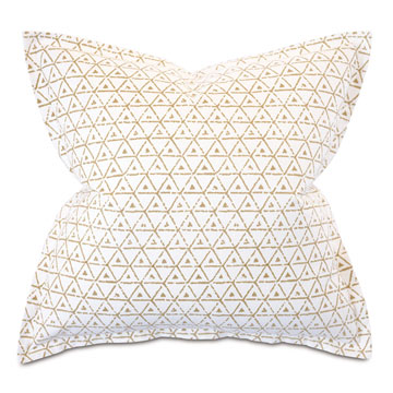  27X27 WELLFLEET GEOMETRIC EURO SHAM