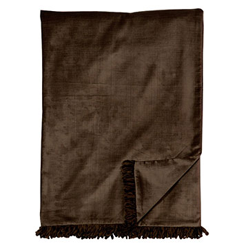 ¬ɭ 53X80 LUCERNE MOCHA THROW