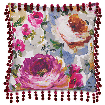 ȵ˹ 22X22 TRESCO BLOOM W/BALL TRIM