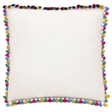 ŵ 20X20 BREEZE SHELL W/TASSEL TRIM