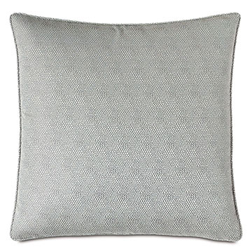  24X24 ZEPHYR METALLIC DECORATIVE PILLOW